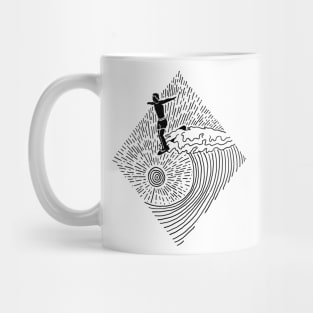 Surf Nose (for Bright Shirt) Mug